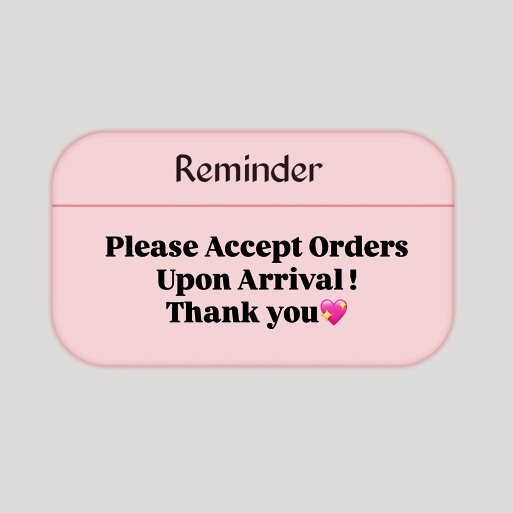 ✅⭐️REMINDER⭐️✅